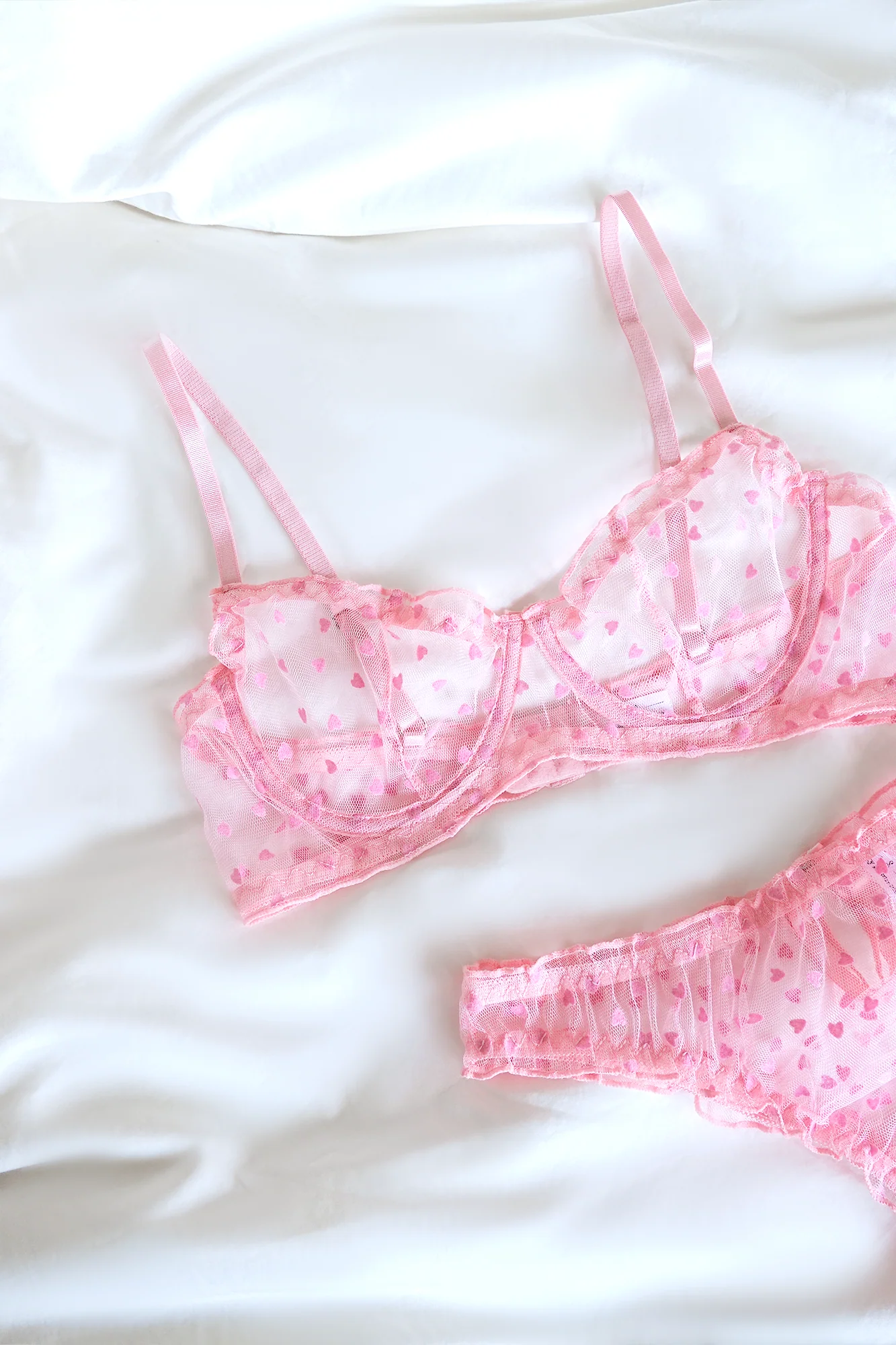 Pink Sweetheart Lingerie Set - Image 9