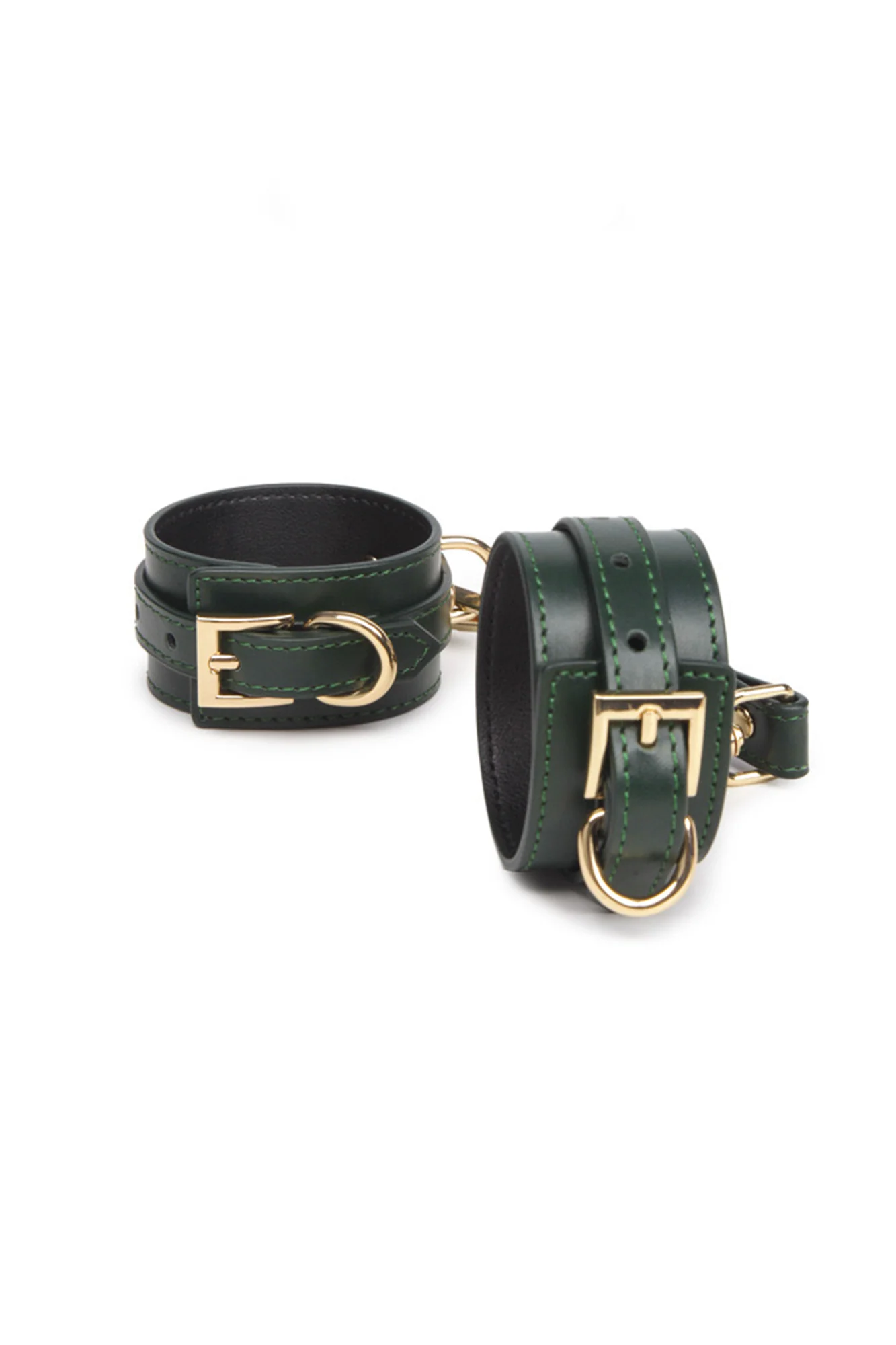 Vegan Leather Bondage Cuffs - Image 3