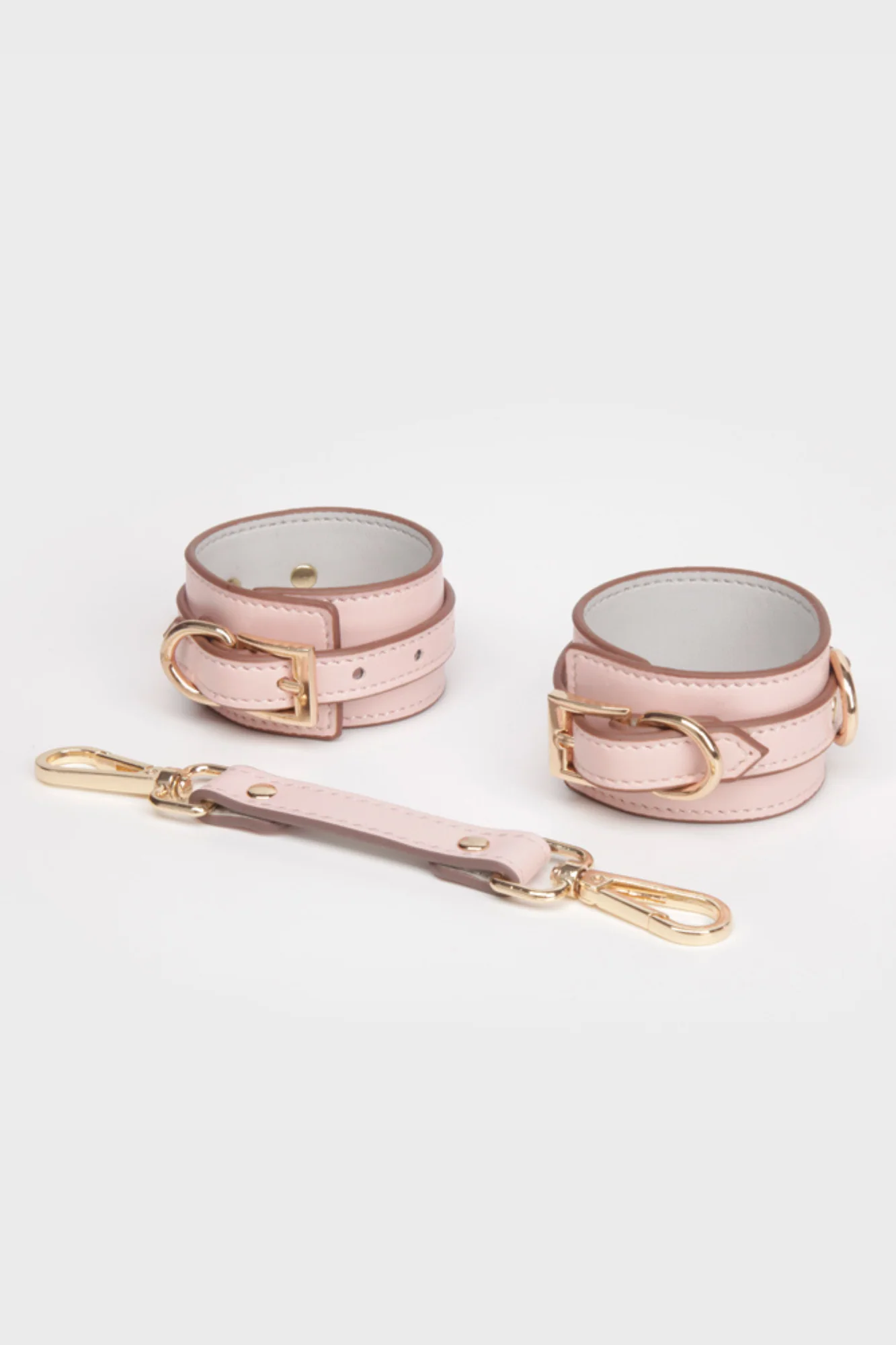 Vegan Leather Bondage Cuffs - Image 4