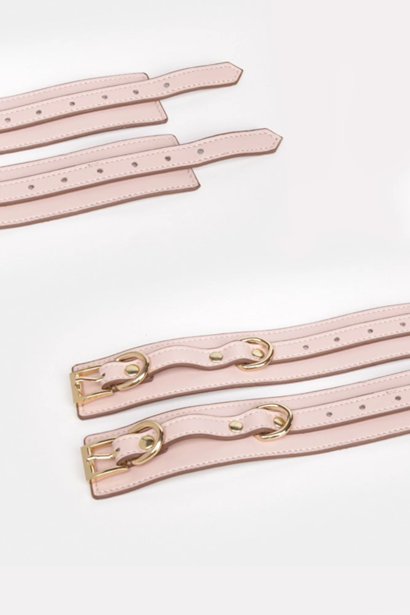 Vegan Leather Bondage Cuffs - Image 8